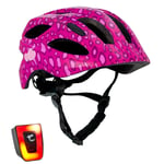 Crazy Safety - Spots Bicycle Helmet - Pink (160101-03-01)