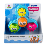 Tomy Toomies Bath Toy My Spinning Octopuses Splash E72820 Baby Developmental Toy