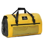 BORLENI Sac Etanche Moto Sac Selle de Moto étanche Sacoche Arrière Moto Dry Bag Toutes Saisons pour Voyager Camping Kayak Bateau Pêche Piscine Rafting Snowboard 50 litres Jaune