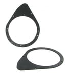 Högtalaradapter 6.5" till Fiat 500/500-Abarth/Stilo/Lancia, bak