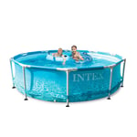 Piscine hors sol ronde 305x76 Beachside Metal Frame Intex 28208