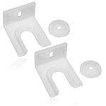 Integrated Fridge/Freezer Door Clip Fixing for NEFF Bracket Built-in under x 2