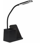 Northix - Lampe de bureau avec chargeur mobile et porte-stylo