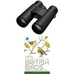 Nikon PROSTAFF P3 10x42 Binoculars + RSPB Pocket Guide to British Birds Paperback