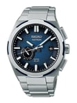 SEIKO Astron GPS Solar 42mm 3X Earth SSJ023J1 Klocka GPS, Solcellsladdning, Titan, Blå tavla, Datum