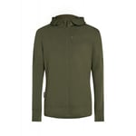 icebreaker 260 Quantum IV LS Zip Hoodie - Polaire en laine mérinos homme Loden L