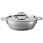 Dexam Supreme 26cm Stainless Steel Chefs Pan All Hob Types Including Induction