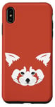 Coque pour iPhone XS Max Panda rouge