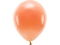 Party Deco Eco Ballonger 30 Cm, Pastellorange (1 Op / 10 St)