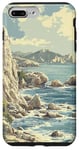 iPhone 7 Plus/8 Plus Rocky Shoreline Landscape Vintage Graphic Case