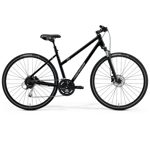 Merida Merida Crossway 100 Lady | Black/Silver | Hybridcykel Dam