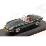 FR- Best Model JAGUAR E SPYDER CANTAGIRO 1962 ADRIANO CELENTANO GREEN MET.1:43 -