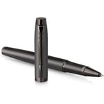 Parker IM Monochrome Titanium -kuulamustekynä, fine kärki, musta muste