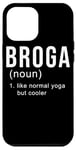 iPhone 12 Pro Max Broga yoga for real Men matching bros Namaste Boys Bromance Case