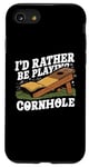 Coque pour iPhone SE (2020) / 7 / 8 Cornhole Player Corn Toss Bean Bag