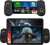 Manette De Jeu Sans Fil Bluetooth Pour Ipad/Tablette,Manette Télescopique Rvb Pour Iphone Android/Ios/Pc/Smartphones 13-25Cm(Noir)