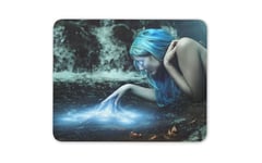 Fantasy Lake Magic Witch Spell Mouse Mat Pad - Girl Elf Gift Computer #14095