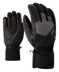 Ziener Gonzales GTX(r)+Gore Active Glove Ski Alpine Gant de Ski, Homme Taille Unique Mélange foncé (Dark Melange)