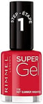 Rimmel  Super Gel Nail Polish Hot Summer Nights new