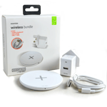 Ventev Wireless QI Charger Bundle for Phones upto 10W Mains Charger Cable & Pad