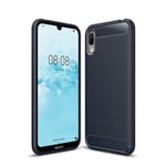 Huawei Y6 Pro 2019      Carbon Fibre Case    Navy