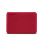 Toshiba Canvio Advance disque dur externe 1000 Go Rouge