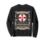 Northern Ireland Flag Proud Northern Irish people Men & Wome Sweatshirt