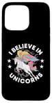 iPhone 15 Pro Max Unicorn rainbow - I believe in unicorns Case