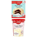 Betty Crocker Red Velvet Cake with Cream Cheese Style Icing, Pack of 6