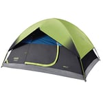 Coleman Sundome Dark Room Tent, 4/6 Person Tent Blocks 90% of Sunlight to Keep Inside Cool, Weatherproof Tent with Rainfly & Easy Setup in Minutes