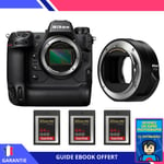 Nikon Z9 + FTZ II + 3 SanDisk 64GB Extreme PRO CFexpress Type B + Ebook 'Devenez Un Super Photographe' - Hybride Nikon