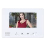 02 015 Video Doorbell 7in 2 Monitors Video Intercom System Handsfree