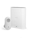 Arlo Certified SmartHub Add-On Unit, Accessory, Designed for Arlo Cameras & Doorbells, USB Type A Local Storage, White, VMB4540 & Certified Accessory, Chime 2, Audible Alerts, Built-in Siren, AC2001