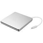 Graveur DVD externe USB 3.0/Type-C Optical Drive Slim Slot-in CD/DVD+/-RW Burner Player USB C Superdrive pour Mac/ Window,KLJ38