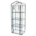 Mini Serre a 4 etagere avec Couverture en PVC