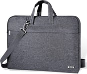 Voova Laptop Bag 17 17.3 inch Waterproof Sleeve Case 17-17.3in, Grey