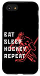 Coque pour iPhone SE (2020) / 7 / 8 The Real Evolution Of Hockey, Ice Hockey T-shirt, Hockey