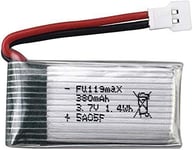 Batterie LiPo 3.7V 380mAh pour Hubsan X4, Syma X11, HS170 | RC Quadrocopter