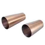 Cocktail Shaker Set, Cocktail Mixer, Boston Shaker, Heavy Duty Stainless Steel for Home Bar(Rose Gold)