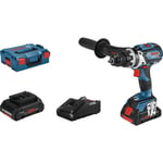 Bosch borr-/skruvmejsel GSR 18V-110 C, 2 x ProCORE 18 V/4,0 Ah