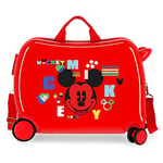 Disney Mickey Shape Shifter Valise pour enfant Multicolore 50 x 39 x 20 cm rigide ABS Fermeture à combinaison latérale 34 L 3 kg 4 bagages à main