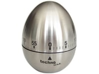 Technoline Kzw Ii, Mekanisk Äggklocka, Silver, 60 Min, 6,1 Cm, 75 Mm, 1 Styck