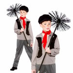 Boys Victorian Book Day Chimney Sweep Bert Urchin Fancy Dress Costume