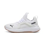 PUMA Mixte SOFTRIDE Enzo 5 Chaussure de Course sur Route, White Black, 38 EU