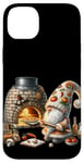 Coque pour iPhone 14 Plus Pizza Baker Dad Gnome With Hot Stone Pizza Oven Italy Travel