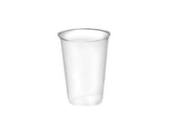 Plastglas 20 Cl Ø70xh95 Mm Bionedbrydelig Pla Bioware Klar (100 Stk.)