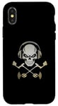 iPhone X/XS Skull Metal Detector Treasure Hunting Metal Detector Case