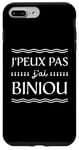 Coque pour iPhone 7 Plus/8 Plus Bretagne Je peux pas j'ai Biniou Idée cadeau Humour Breton