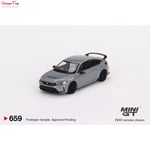 Mini GT 00659-R 1/64 HONDA CIVIC TYPE R SONIC GREY PEARL 2023 (RHD)