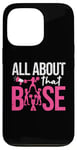 Coque pour iPhone 13 Pro Cheerleading Funny All About That Base Cheer Leader Girls